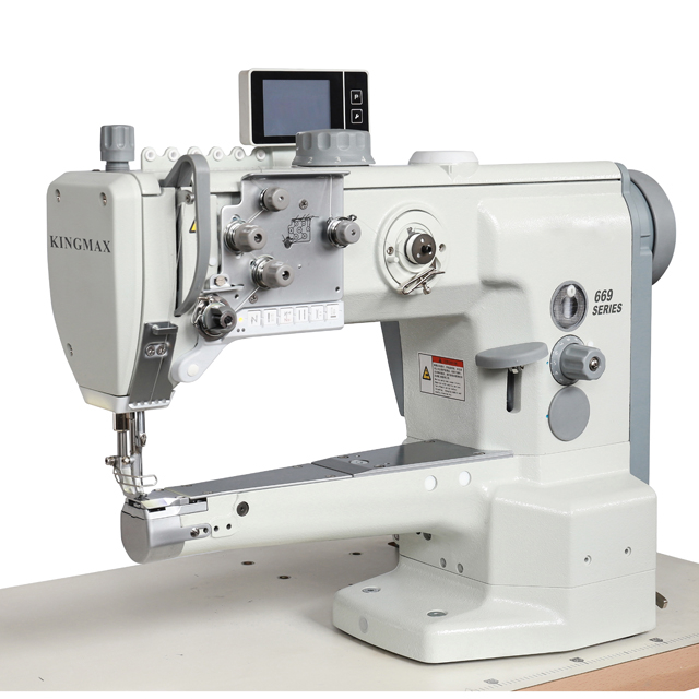Single Needle Compound Feed and Walking Foot Cylinder Bed Sewing Machine 669 Series