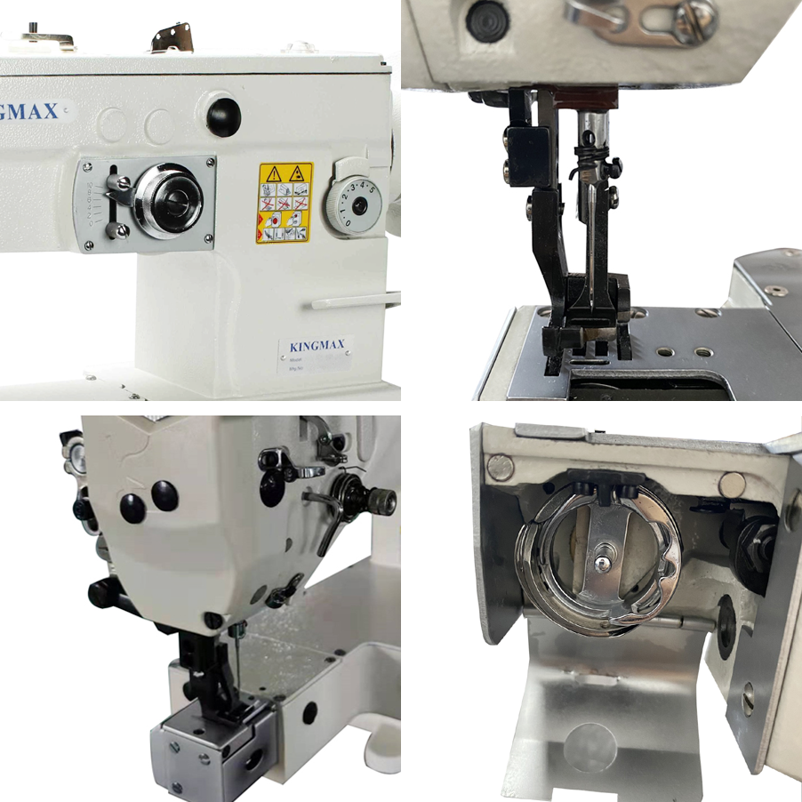 1-needle Top And Bottom Feed Cylinder Bed Zigzag Sewing Machine