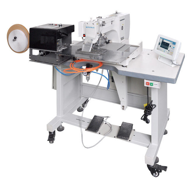 Automatic Velcro Cutting And Feeding Sewing Machine